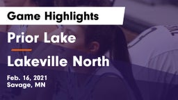 Prior Lake  vs Lakeville North  Game Highlights - Feb. 16, 2021