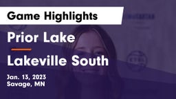 Prior Lake  vs Lakeville South  Game Highlights - Jan. 13, 2023