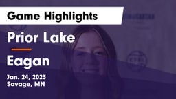 Prior Lake  vs Eagan Game Highlights - Jan. 24, 2023