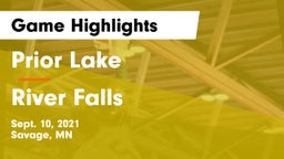 Prior Lake  vs River Falls  Game Highlights - Sept. 10, 2021