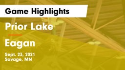 Prior Lake  vs Eagan  Game Highlights - Sept. 23, 2021