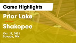 Prior Lake  vs Shakopee  Game Highlights - Oct. 12, 2021
