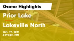Prior Lake  vs Lakeville North  Game Highlights - Oct. 19, 2021