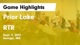 Prior Lake  vs RTR Game Highlights - Sept. 9, 2022
