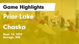 Prior Lake  vs Chaska  Game Highlights - Sept. 24, 2022