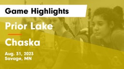 Prior Lake  vs Chaska  Game Highlights - Aug. 31, 2023