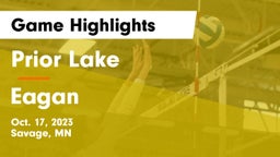 Prior Lake  vs Eagan  Game Highlights - Oct. 17, 2023
