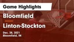 Bloomfield  vs Linton-Stockton  Game Highlights - Dec. 28, 2021