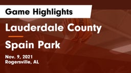 Lauderdale County  vs Spain Park  Game Highlights - Nov. 9, 2021