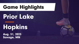Prior Lake  vs Hopkins  Game Highlights - Aug. 31, 2023