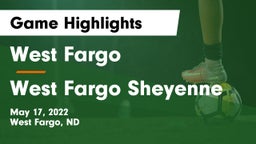 West Fargo  vs West Fargo Sheyenne  Game Highlights - May 17, 2022
