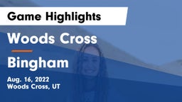 Woods Cross  vs Bingham  Game Highlights - Aug. 16, 2022