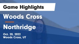 Woods Cross  vs Northridge  Game Highlights - Oct. 20, 2022