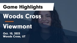 Woods Cross  vs Viewmont  Game Highlights - Oct. 10, 2023