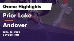 Prior Lake  vs Andover  Game Highlights - June 16, 2021