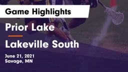 Prior Lake  vs Lakeville South  Game Highlights - June 21, 2021