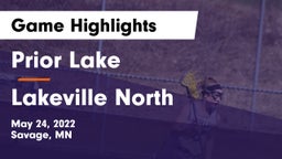 Prior Lake  vs Lakeville North  Game Highlights - May 24, 2022