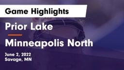 Prior Lake  vs Minneapolis North  Game Highlights - June 2, 2022
