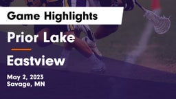 Prior Lake  vs Eastview  Game Highlights - May 2, 2023