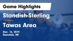 Standish-Sterling  vs Tawas Area  Game Highlights - Dec. 16, 2019