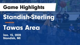 Standish-Sterling  vs Tawas Area  Game Highlights - Jan. 15, 2020
