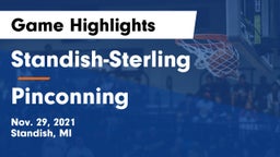 Standish-Sterling  vs Pinconning Game Highlights - Nov. 29, 2021