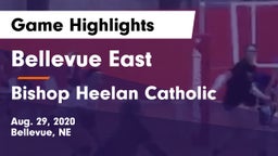Bellevue East  vs Bishop Heelan Catholic  Game Highlights - Aug. 29, 2020