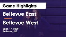 Bellevue East  vs Bellevue West  Game Highlights - Sept. 17, 2020