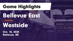 Bellevue East  vs Westside  Game Highlights - Oct. 10, 2020