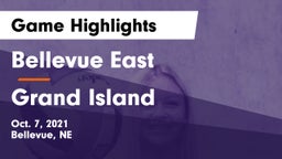 Bellevue East  vs Grand Island  Game Highlights - Oct. 7, 2021