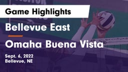 Bellevue East  vs Omaha Buena Vista  Game Highlights - Sept. 6, 2022