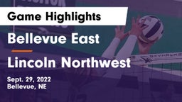 Bellevue East  vs Lincoln Northwest Game Highlights - Sept. 29, 2022