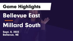 Bellevue East  vs Millard South  Game Highlights - Sept. 8, 2023