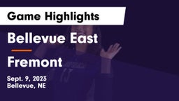 Bellevue East  vs Fremont  Game Highlights - Sept. 9, 2023