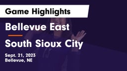 Bellevue East  vs South Sioux City  Game Highlights - Sept. 21, 2023