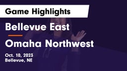 Bellevue East  vs Omaha Northwest  Game Highlights - Oct. 10, 2023