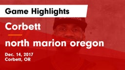 Corbett  vs north marion  oregon Game Highlights - Dec. 14, 2017