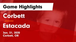 Corbett  vs Estacada  Game Highlights - Jan. 31, 2020