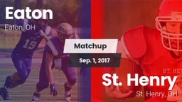 Matchup: Eaton  vs. St. Henry  2017