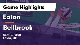 Eaton  vs Bellbrook  Game Highlights - Sept. 3, 2020