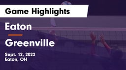 Eaton  vs Greenville  Game Highlights - Sept. 12, 2022