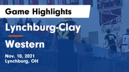 Lynchburg-Clay  vs Western  Game Highlights - Nov. 10, 2021