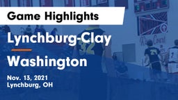 Lynchburg-Clay  vs Washington  Game Highlights - Nov. 13, 2021