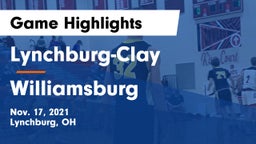 Lynchburg-Clay  vs Williamsburg  Game Highlights - Nov. 17, 2021