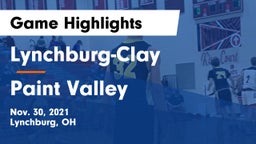 Lynchburg-Clay  vs Paint Valley  Game Highlights - Nov. 30, 2021