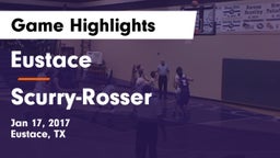 Eustace  vs Scurry-Rosser  Game Highlights - Jan 17, 2017
