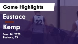 Eustace  vs Kemp  Game Highlights - Jan. 14, 2020