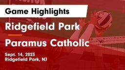 Ridgefield Park  vs Paramus Catholic  Game Highlights - Sept. 14, 2023