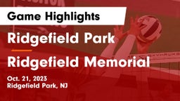 Ridgefield Park  vs Ridgefield Memorial  Game Highlights - Oct. 21, 2023