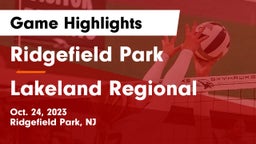Ridgefield Park  vs Lakeland Regional  Game Highlights - Oct. 24, 2023
